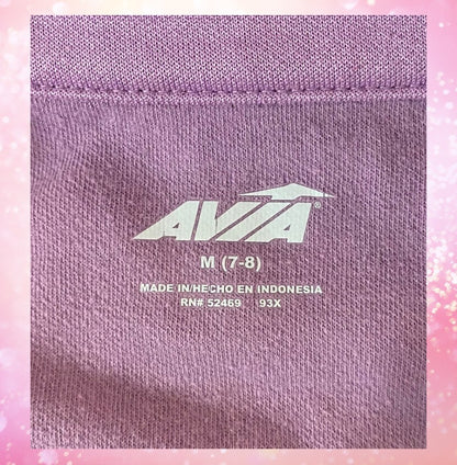 Avia girl's zip up sweatshirt featuring a trendy color combination