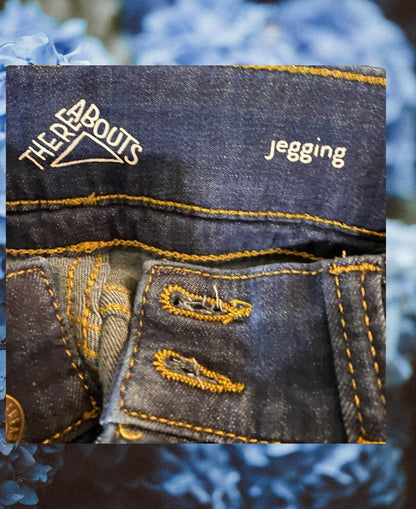 ThereAbouts distressed jeggings feature a convenient pull-up design are crafted with impeccable quality