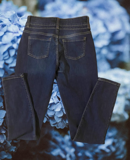 ThereAbouts distressed jeggings feature a convenient pull-up design are crafted with impeccable quality