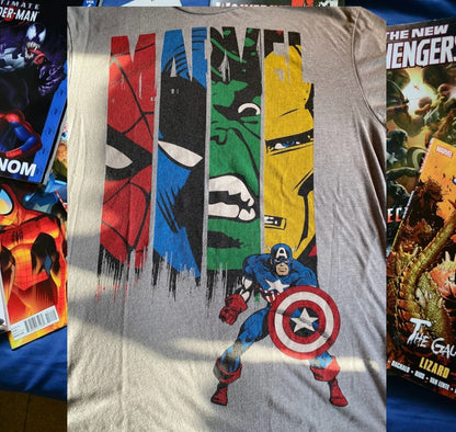 This Marvel Boy's Junior Graphic Tee is perfect for young fans who love adventure and fun