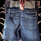 These Blue Spice little girl distressed stud jeans are designed with unique fashion and style