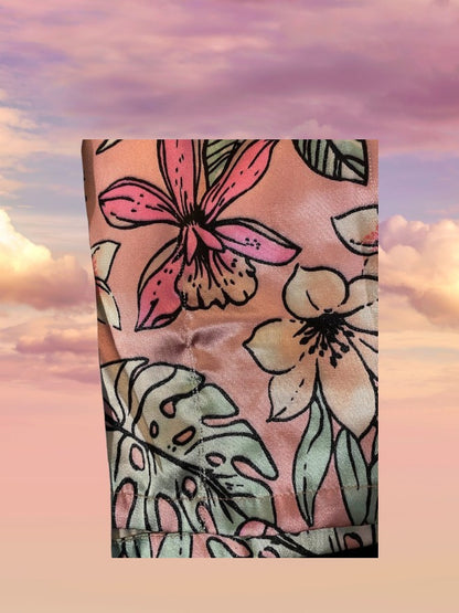 Get cozy while lounging around the house with these adorable floral sleep shorts from Justice