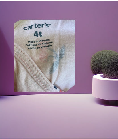 Dress up your little girl in this Carter's playful and colorful cherry design dress