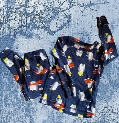 Carter's penguin sleepwear pajama set perfect for those chilly winter nights