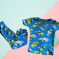 Get your little guy ready for a comfortable night's sleep with Carter's Just One You cotton sleepwear set