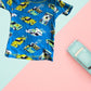 Get your little guy ready for a comfortable night's sleep with Carter's Just One You cotton sleepwear set