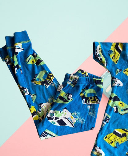 Get your little guy ready for a comfortable night's sleep with Carter's Just One You cotton sleepwear set