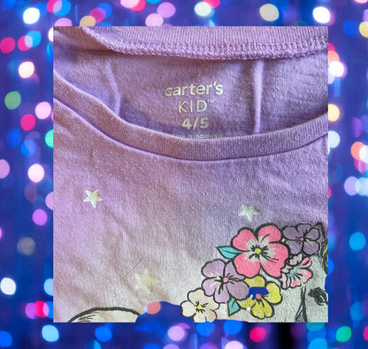 Carter's Floral Unicorn Graphic Tee Long Sleeve is a timeless and stylish addition to any wardrobe