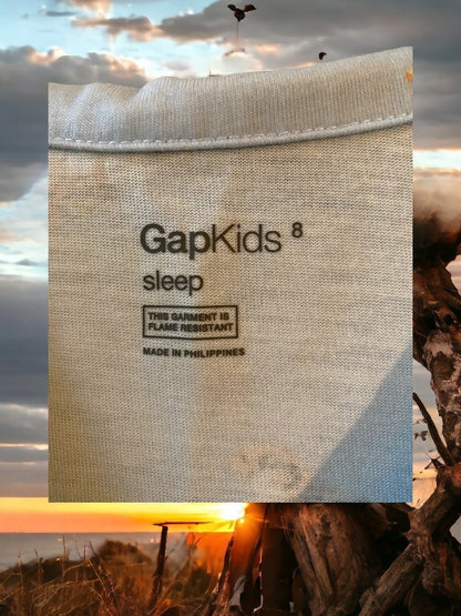 GapKids sleep shirt with charming bird pattern