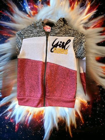 Chillipop stunning pink multicolor graphic design hoodie