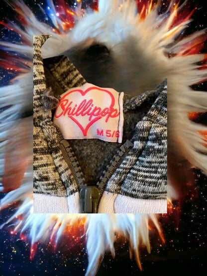 Chillipop stunning pink multicolor graphic design hoodie