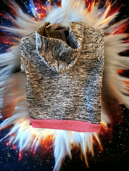 Chillipop stunning pink multicolor graphic design hoodie