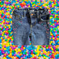 Route 66 distressed floral rhinestone skinny jeans provide a polished and stylish design