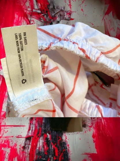 babyGap White & Red collar onesie