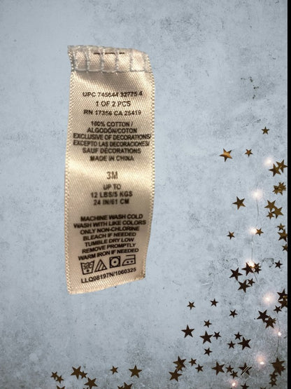 This Little Me Footed Animal Cotton Onesie features a charming powder blue design with animal motifs