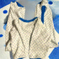 Cotton Applique Star Design One Piece Footie