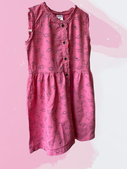 For a stylish and trendy addition to your little girl's wardrobe, consider Carter's girl's dinosaur dress