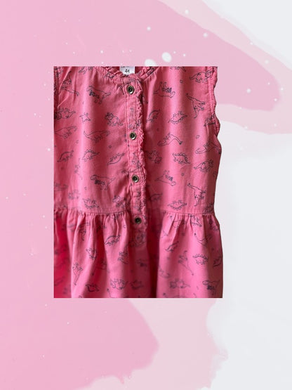For a stylish and trendy addition to your little girl's wardrobe, consider Carter's girl's dinosaur dress
