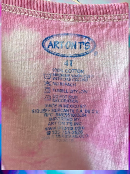 With charming graphics and a chic sleeveless design, this Art On T's dress provides the perfect summer look for your little girl