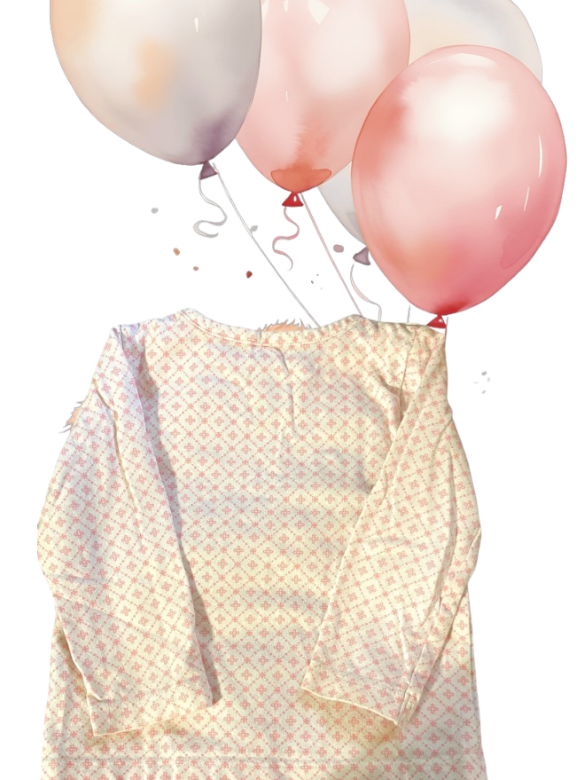 This Carter's long-sleeved top features a pretty applique bear design that's sure to delight your little one