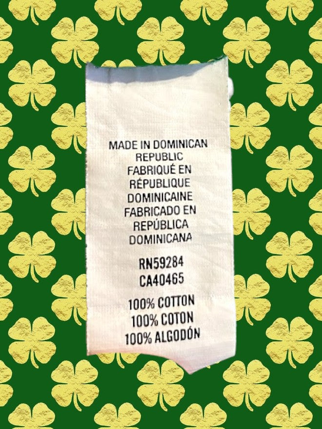 The Children's Place cotton graphic tee is designed with glitter accents and is perfect for St. Patrick's Day