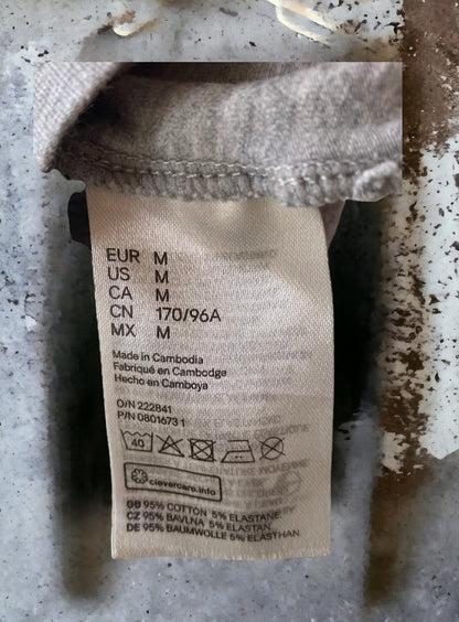 H&M Divided V-Neck Ruched Top (Junior)