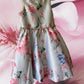 This summer party dress from Rare Editions features a lovely floral design
