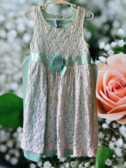 Jessica Ann Floral Lace Dress