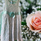 This Jessica Ann floral lace dress is the perfect choice for your little girl's next special occasion