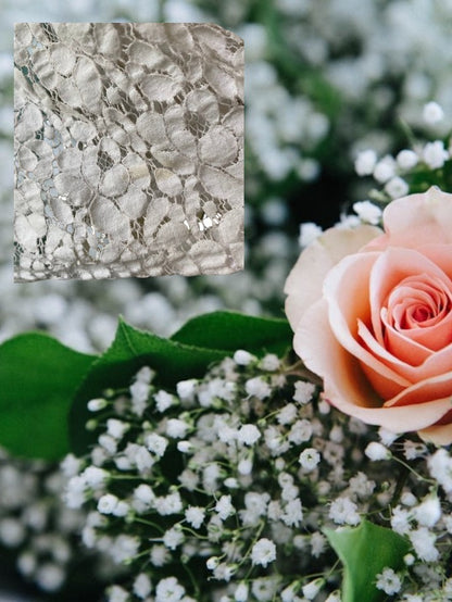 This Jessica Ann floral lace dress is the perfect choice for your little girl's next special occasion