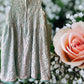 This Jessica Ann floral lace dress is the perfect choice for your little girl's next special occasion