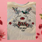 Holiday Time Girl's Christmas Graphic Long Sleeve Tee