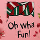 Holiday Time Girl's Christmas Graphic Long Sleeve Tee