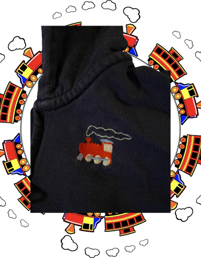 This MiniBamba Cotton Stripe Hooded Sweatshirt is perfect for your little adventurer