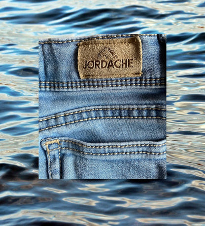 Experience unparalleled comfort and style with Jordache's distressed slim jeans