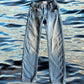 Experience unparalleled comfort and style with Jordache's distressed slim jeans