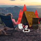 Featuring charming campfire graphics, this pull over crewneck is perfect for showing up in camping style