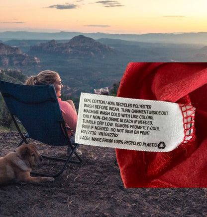 Featuring charming campfire graphics, this pull over crewneck is perfect for showing up in camping style