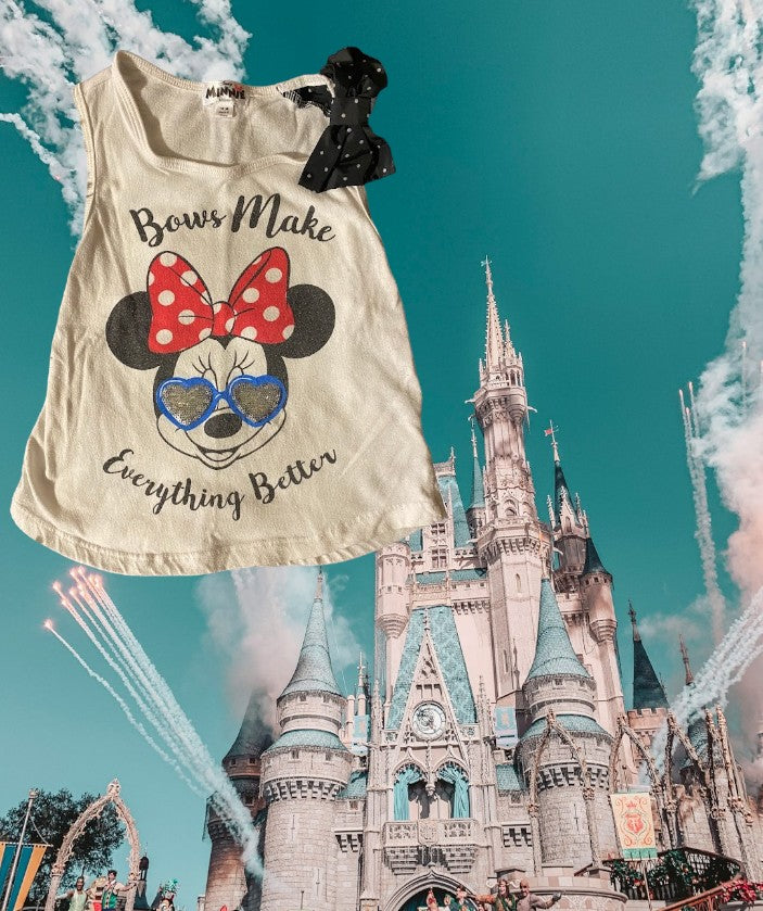 Disney Appliqué Graphic Tank Top