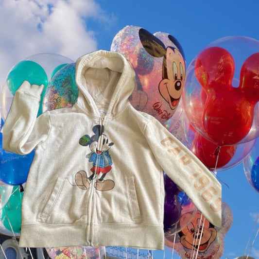 This Disney Gap Kids Youth Mickey Mouse Hoodie brings fun & comfort in one cozy sweatshirt