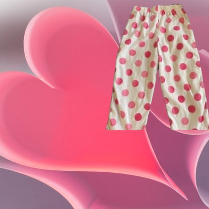 2pc -Disney Polka Dot Bathrobe & Pajama Pants