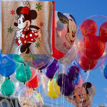 This Disney Minnie Mouse Design Pajama Shirt is soft and cozy at bedtime for your little girl