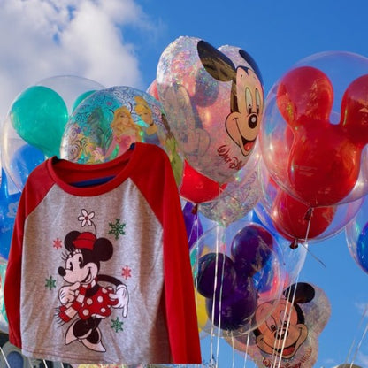 This Disney Minnie Mouse Design Pajama Shirt is soft and cozy at bedtime for your little girl