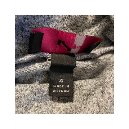 iZ Byer Girl Applique Rhinestone Turtleneck