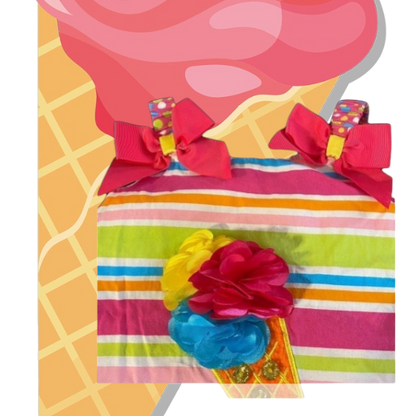 This adorable ice cream summer dress by Youngland is perfect for your little one