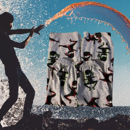 These Komar Kids Ninja Pajama Bottoms are perfect for any little ninja