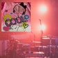 Pretty Appliqué Graphic Headphone Music Top