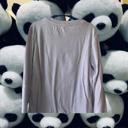This Cat & Jack long sleeve shirt offers a cute and fun panda graphic design that any girl will love