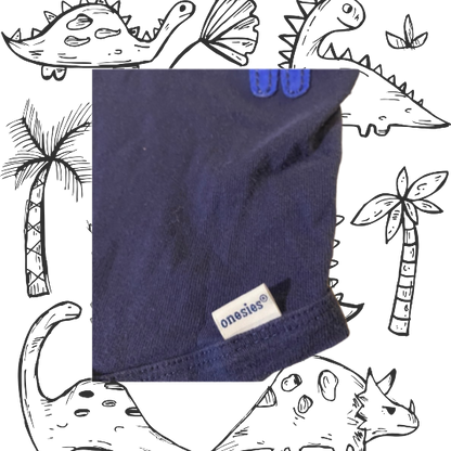 This Gerber Onesies features a cool dinosaur design and convenient snap closure for easy dressing your little one