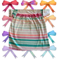 Add a touch of cuteness to your little girl's wardrobe with this multicolored Circo stripe top